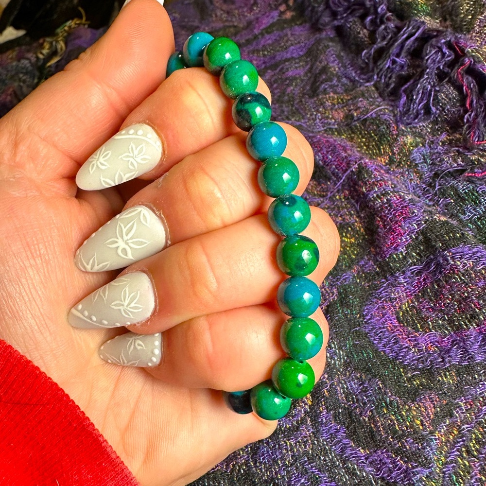 Azurite Crystal Bracelet